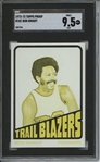 1972 Topps #101 Ron Knight 9 card progressive proof.